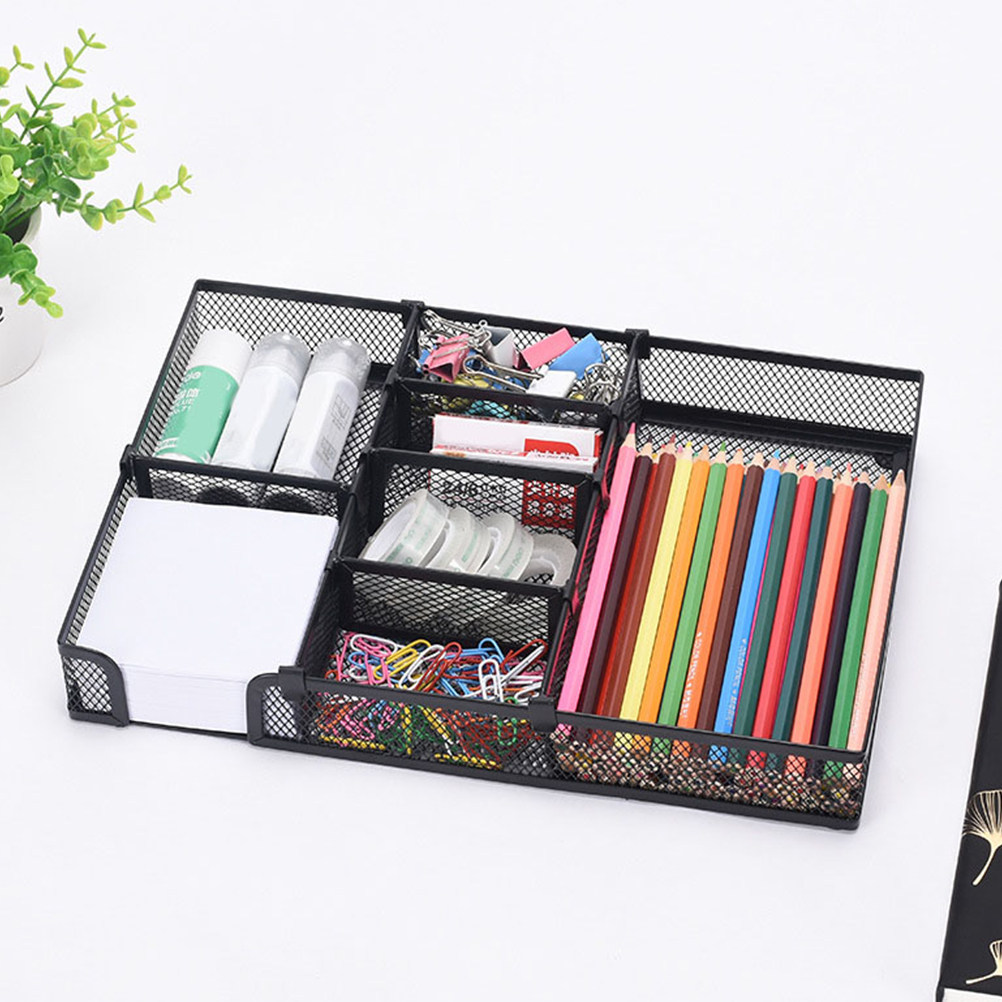 Drawer Organizer Tray - Organizer da scrivania in metallo con