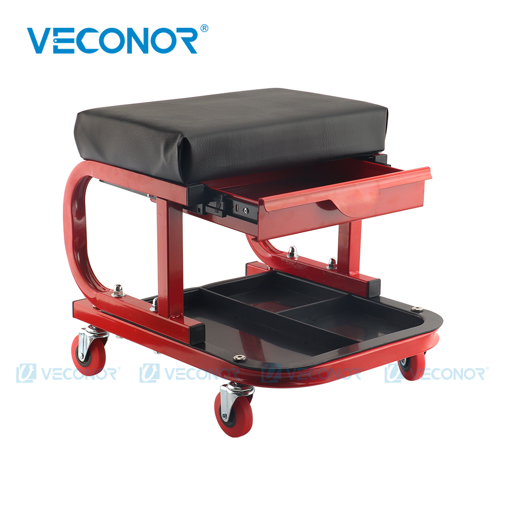 Drawer Organizer Tray - Sedile per garage/negozio con rotelle, capacità