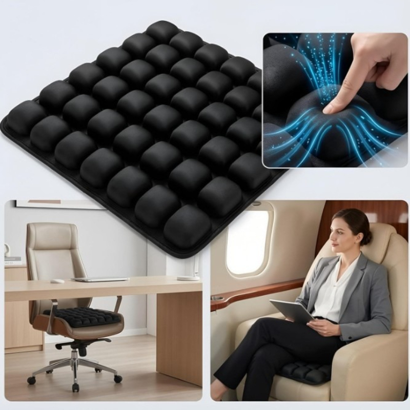 Visitor Chair Padded - Cuscino da Viaggio Gonfiabile 3D, Supporto