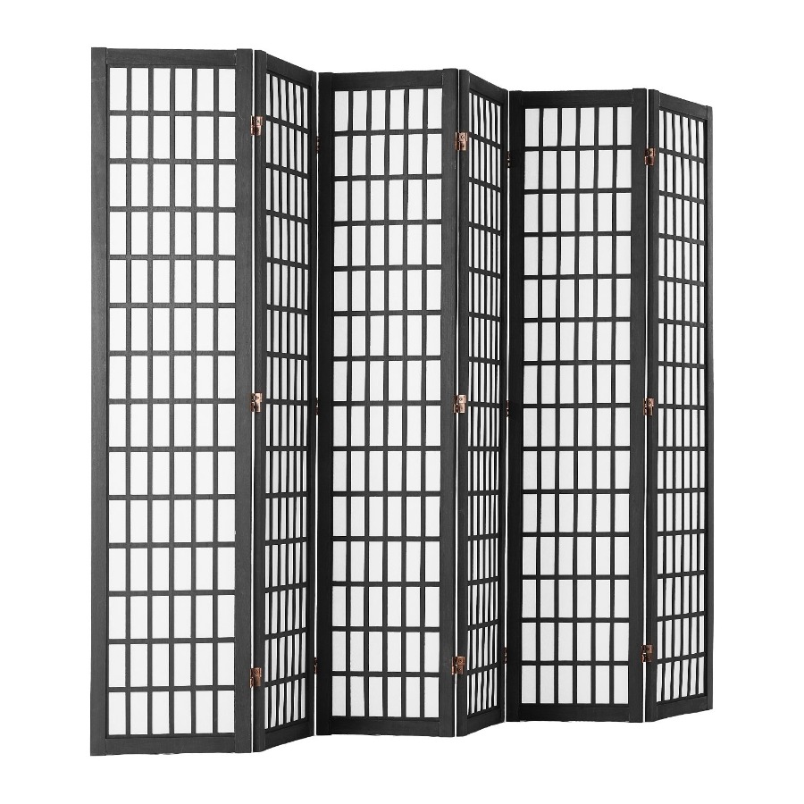 Partition Screen Divider - Divisorio Giapponese a 6 Pannelli, Paravento
