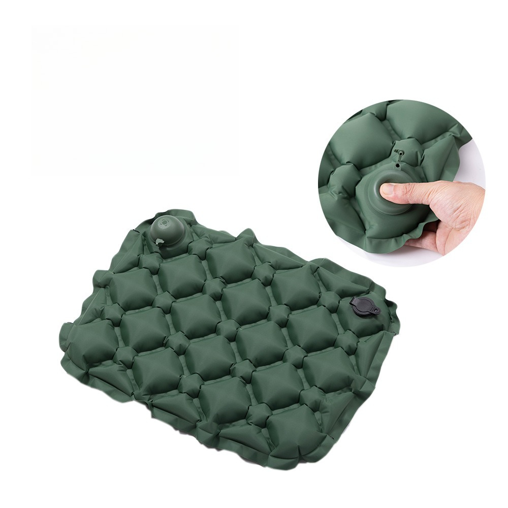 Visitor Chair Padded - Cuscino Gonfiabile Verde per Campeggio, Impermeabile,