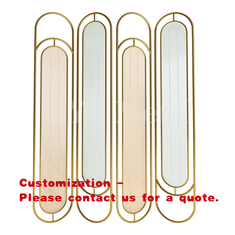 Partition Screen Divider - custom.EL807 Divisorio in Vetro con Telaio