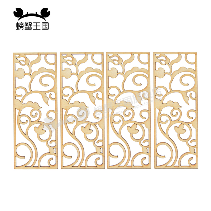 4 Pezzi Divisorio in Legno in  - Partition Screen Divider recensione e prezzo
