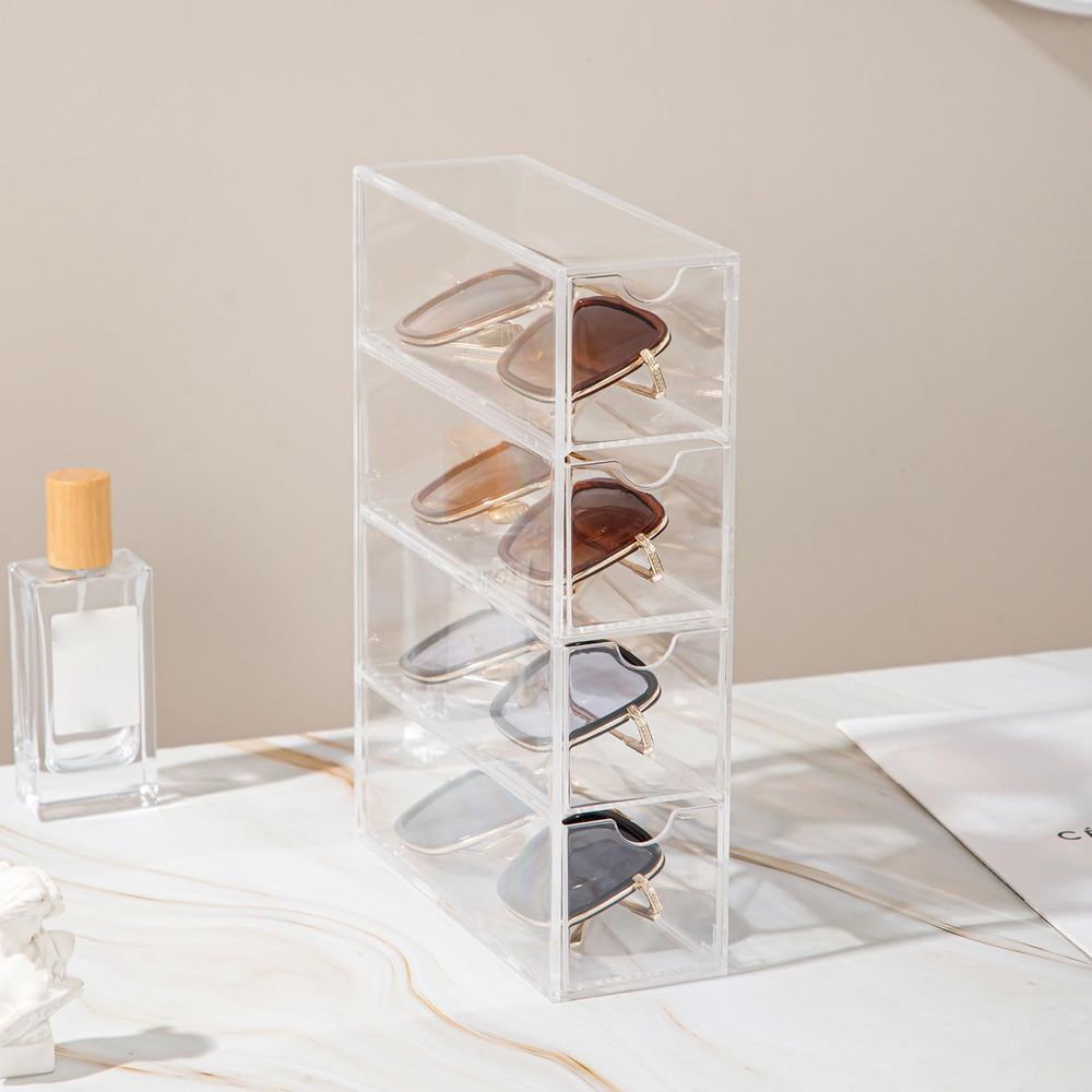 Scatola portaocchiali da sole, - Drawer Organizer Tray recensione e prezzo