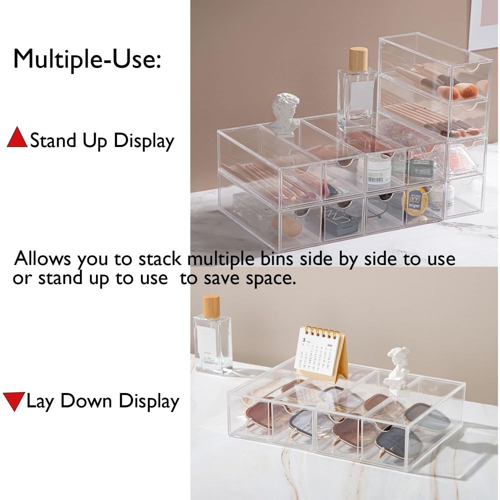 Scatola portaocchiali da sole, - Drawer Organizer Tray recensione e prezzo