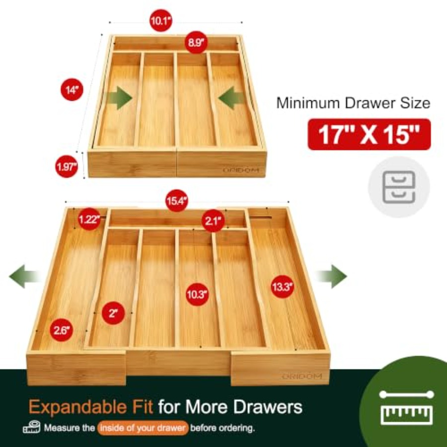 Organizzatore Espandibile in B - Drawer Organizer Tray recensione e prezzo
