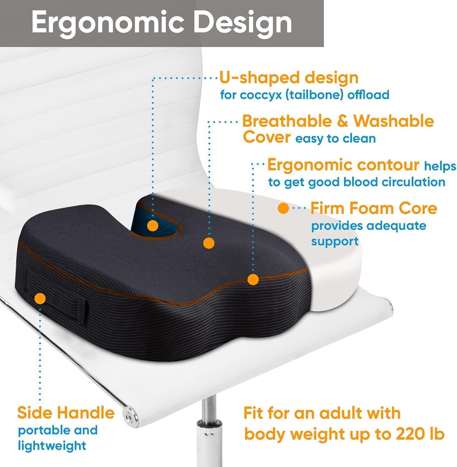 Cuscino per sedile da viaggio  - Visitor Chair Padded recensione e prezzo
