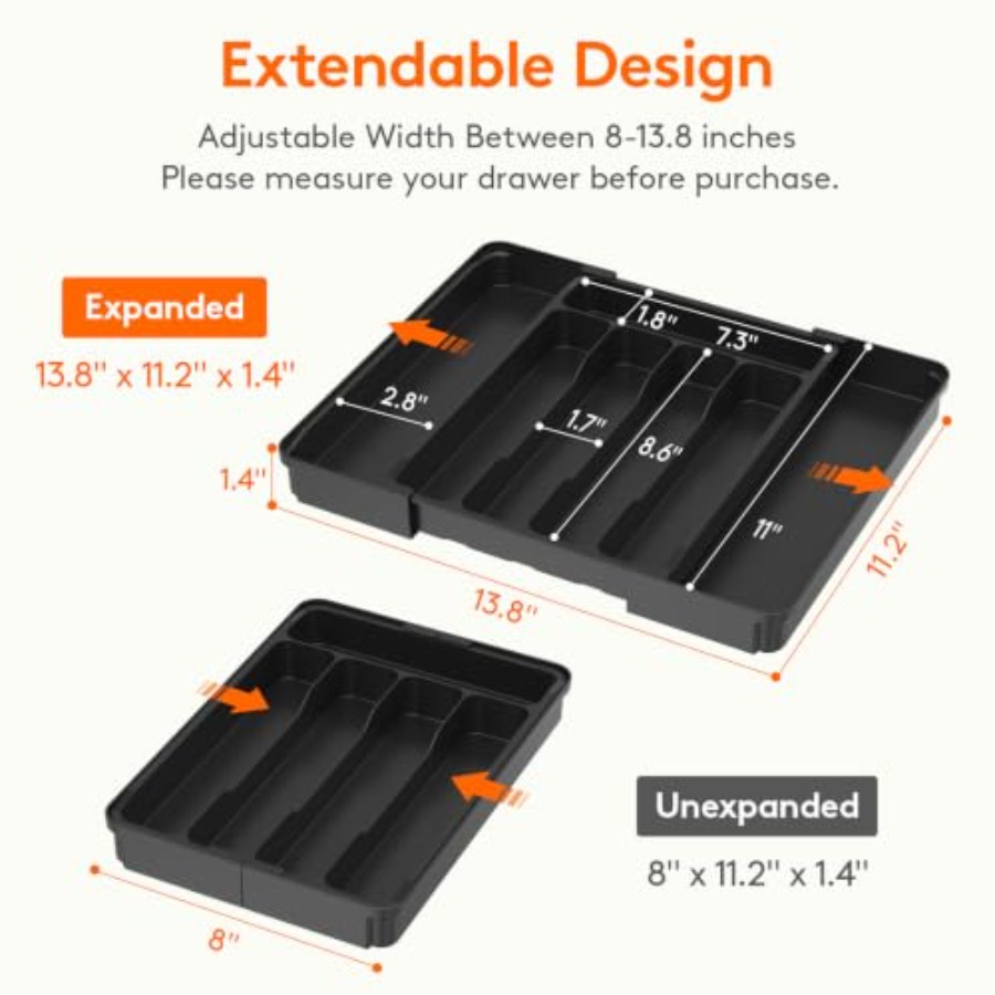 Organizzatore Espandibile per  - Drawer Organizer Tray recensione e prezzo